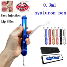 0,3 мл гиалуроновая ручка, неинвазивный небулайзер для заливки губ, пистолет для инъекций губ без игл, гиалуроновая ручка для предотвращения морщин, гиалуроническая ручка