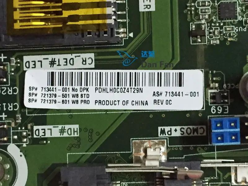 laptop motherboards AMPKB-CT For HP Pavilion 20 AIO Motherboard 713441-001 721379-501 713442-001 Mainboard 100%tested fully work best pc mother board