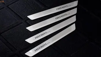 

For FIAT Freemont 2012-2014 stainless steel car threshold anti-scratch board anti-scratch protection car accessories