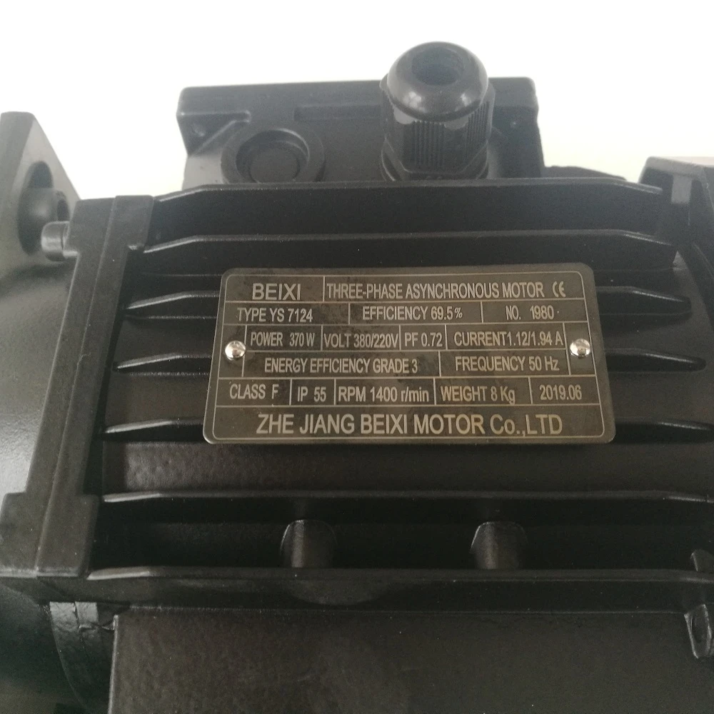 ER20 цанговый патрон 750W 0.75KW 1hp Мощность головы 60 мм(диаметр). Бурение скважин на воду шпиндель станка Max.3000rpm с 380V 3 фазный мотор