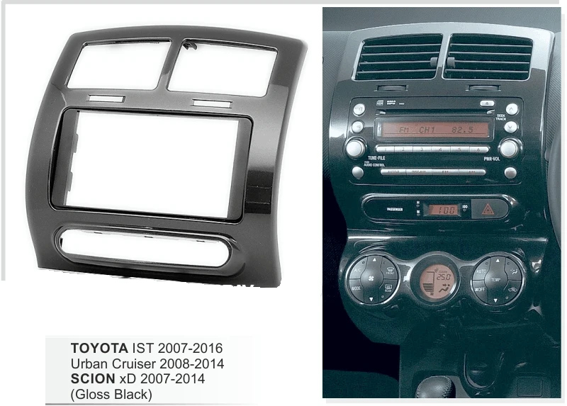Trans dish shade｜ARTWORKSTUDIO公式 ダッシュボード IST 2007-2016 用フェイシアラジオパネル に適合する IST 2007-2016 アーバンクルーザー 2