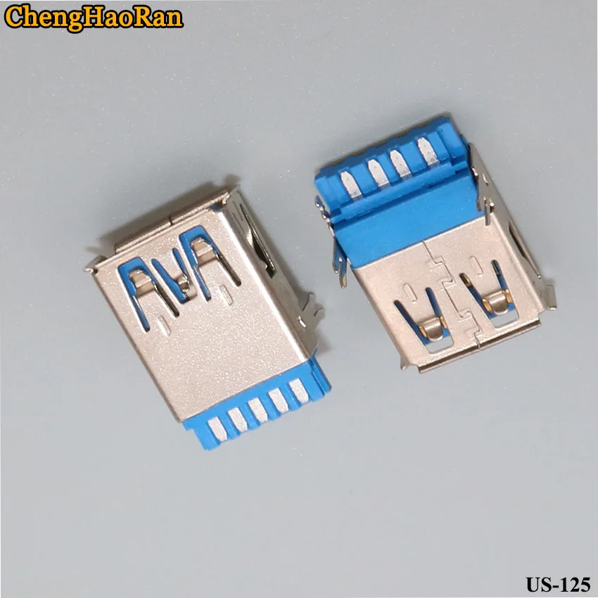 Рисунок 3 - USB A мама AF 3,0 провод синий