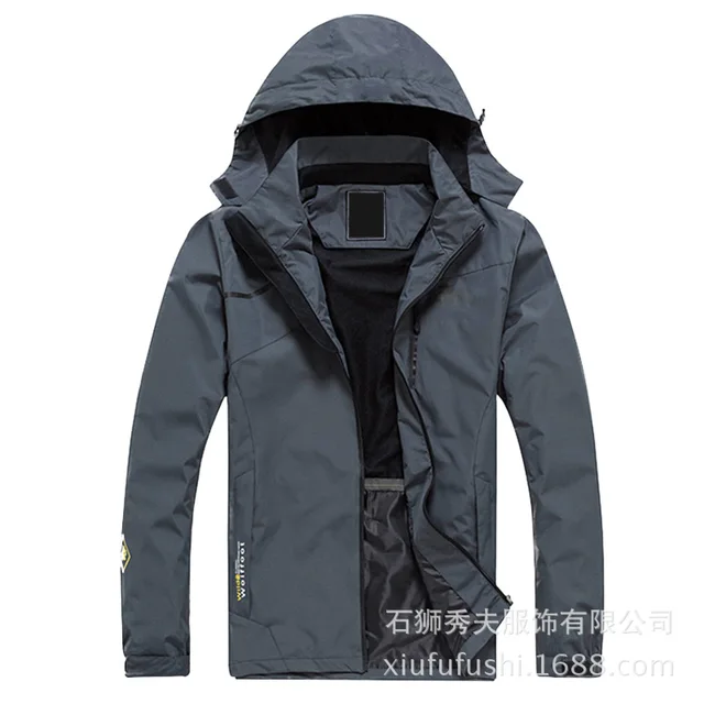 US $31.35 Mens Spring And Autumn Plussized Jacket Thin Mountaineering Raincoat Jacket QuickDry Windcheater
