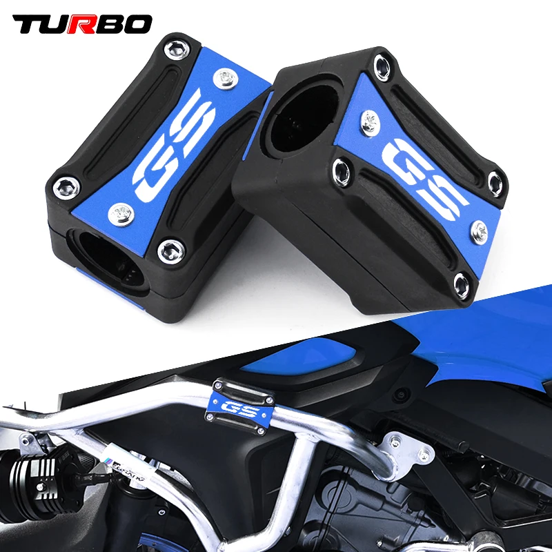 

GS защита двигателя мотоцикла для BMW R1250GS R1200GS ADV Adventure F800GS F850GS F750GS Защита бампера от ударов декоративный блок