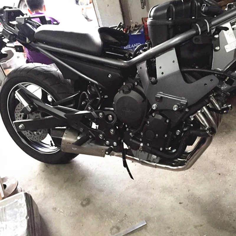 Для Yamaha XJ6N XJ6F выхлопная система мотоцикла заголовок скольжения на глушитель выхлопной трубы 51 мм трубы со съемным дБ убийца