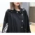 XITAO Spliced Plus Size Black Trench For Women Tide Long Print Streetwear Hoodie Casual Female Wide Waisted Coat 2019 ZLL1100
