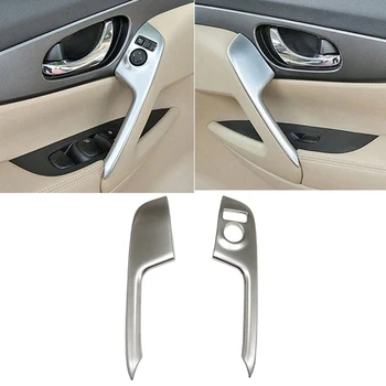 

Door Window Switch Panel Handle LHD Cover Trim Bezel Accessories for Nissan Qashqai J11 2015 2016 2017 2018