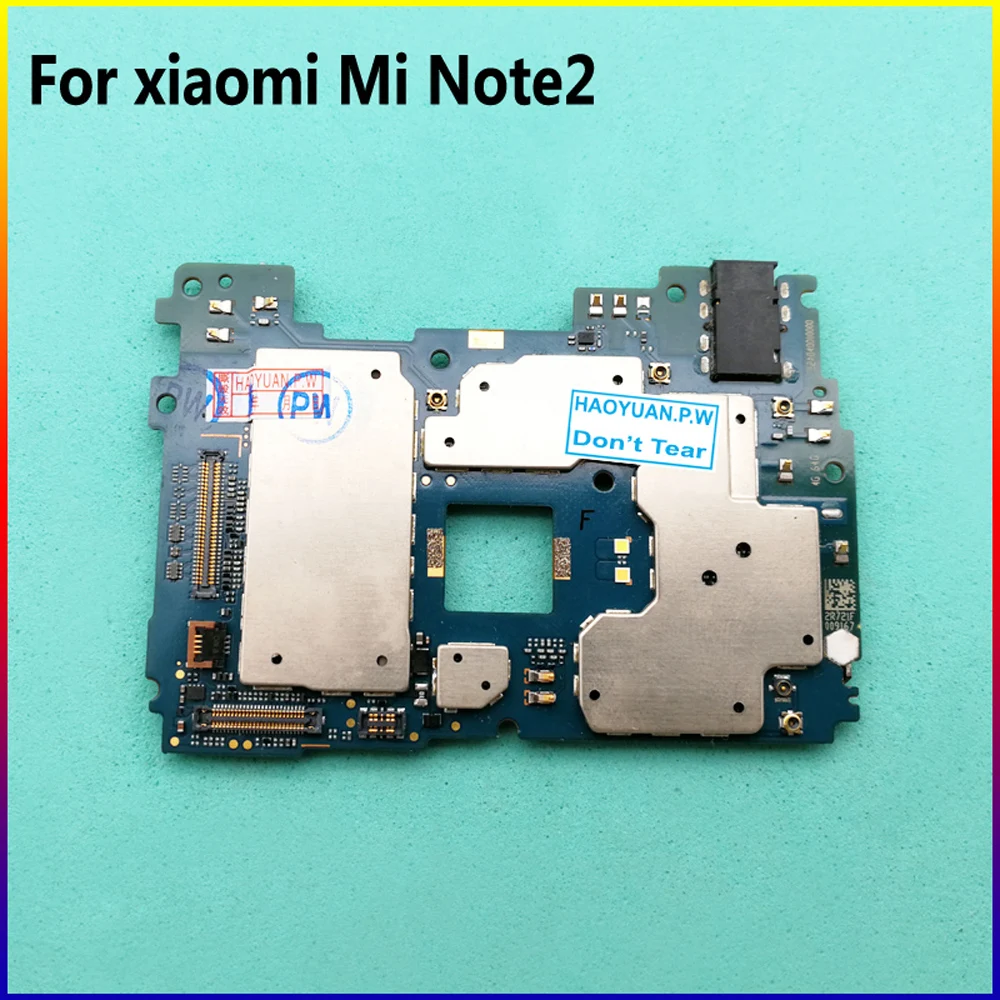 Протестированная Многоязычная оригинальная Рабочая материнская плата шлейф FPC для Xiaomi Mi Note2 Note 2 глобальная прошивка
