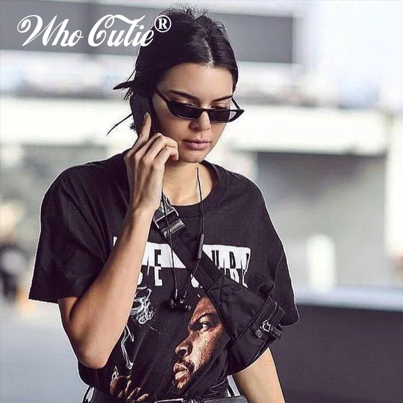 CHE CUTIE Donne Dell'annata Piccolo Rettangolo Occhiali Da Sole Kendall  Jenner Cornice Rettangolare Nero Occhio di Gatto Occhiali Da Sole Retrò  Oculos 497 - AliExpress Apparel Accessories