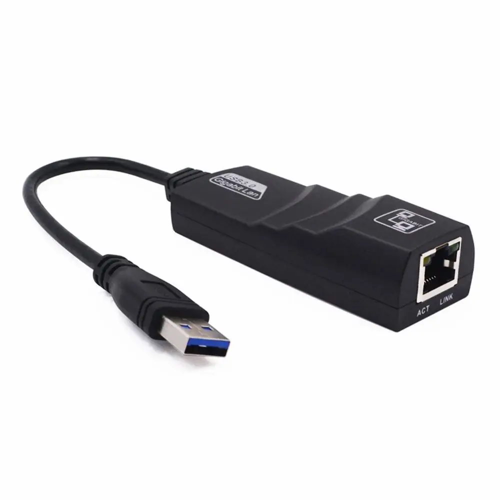 Usb Ethernet адаптер сетевая карта 3 0 к Rj45 Lan гигабитный Интернет для компьютера