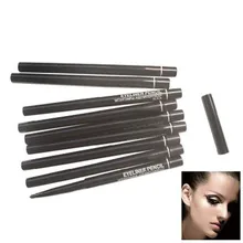1 шт. черный автоматический вращающийся карандаш для подводки глаз, стойкий водостойкий жидкий карандаш для подводки глаз, не цветущий макияж