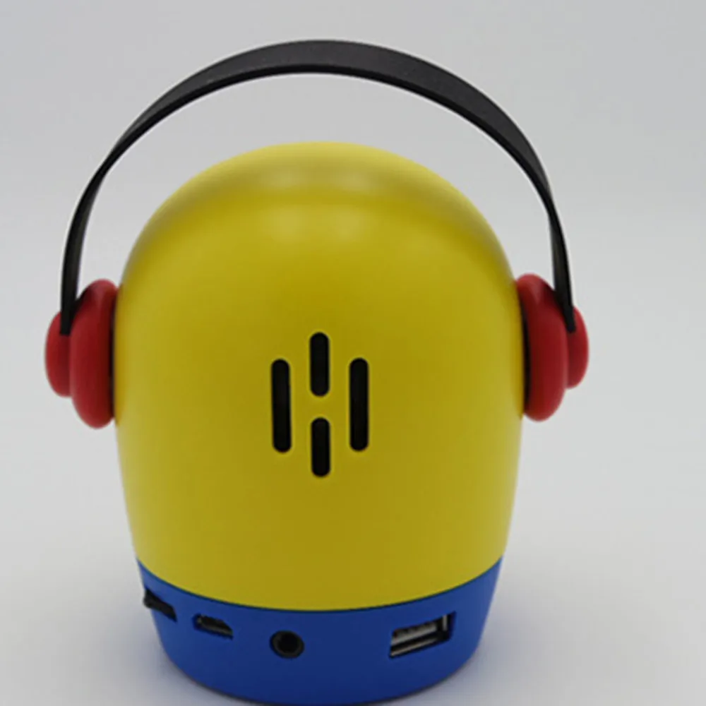 Мультфильм Беспроводной Bluetooth Динамик Портативный на открытом воздухе мини