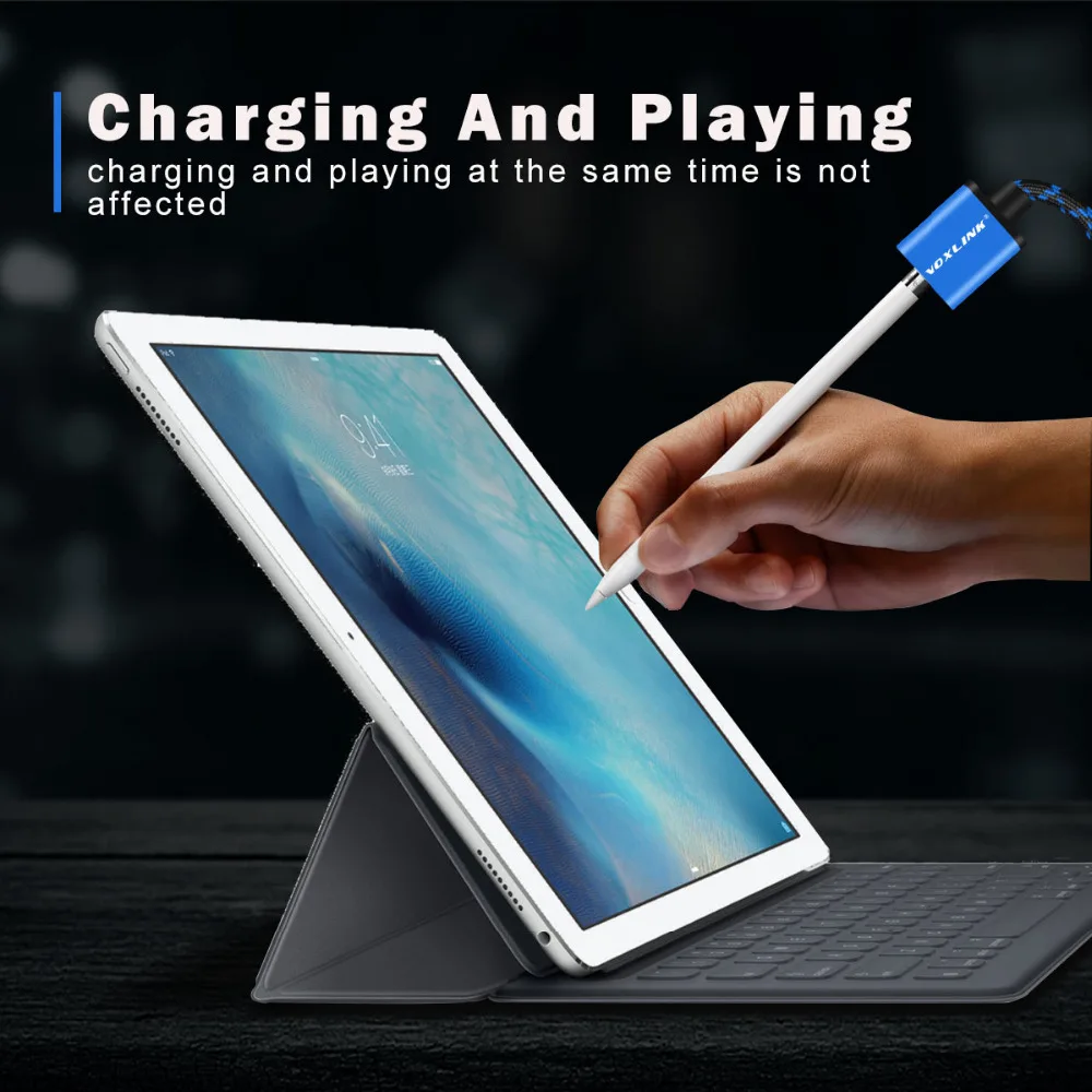 Кабель карандаш VOXLINK 1 2 м для нового iPad 9 7 дюйма Pro в USB кабель зарядки и передачи