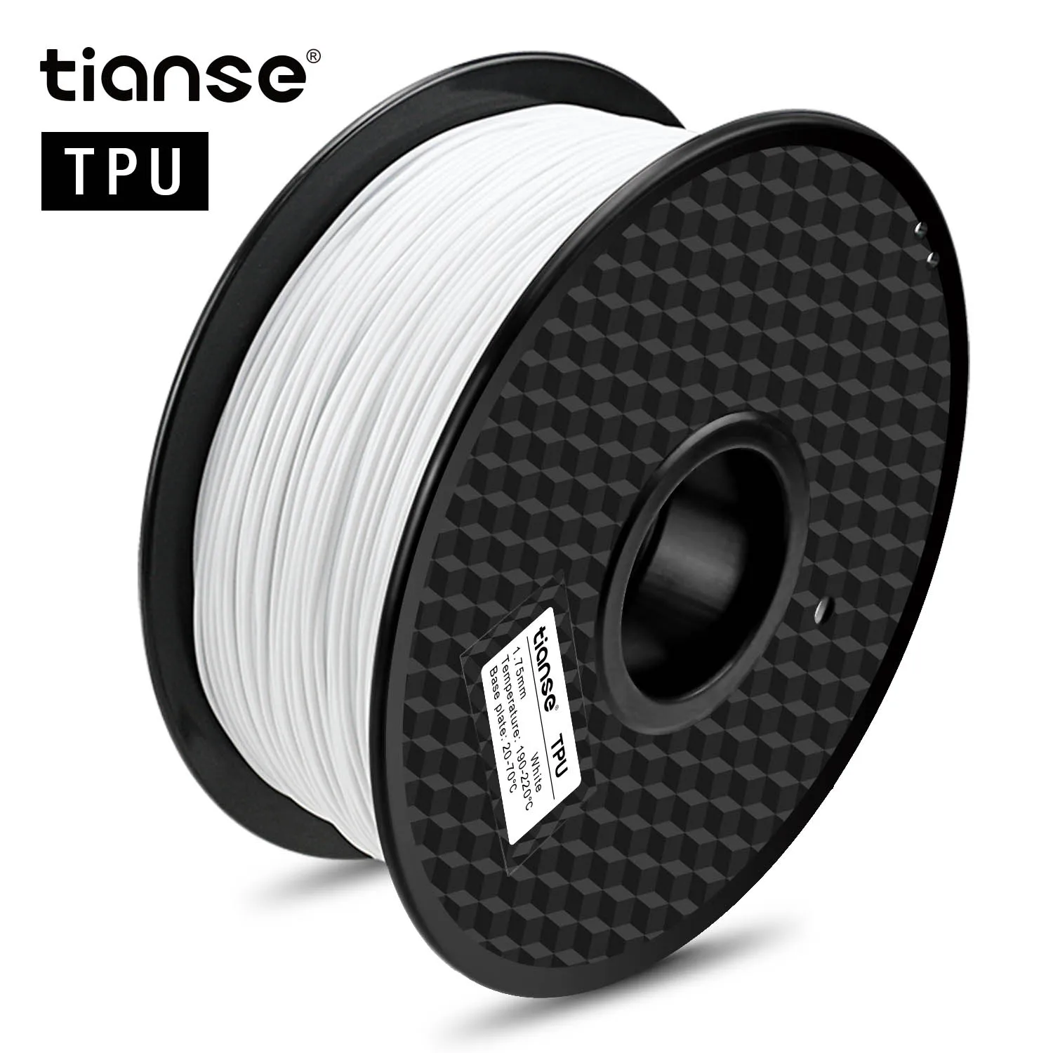

TIANSE TPU 3D Printer 1KG 1.75mm PLA Filament Printing Materials Colorful For 3D Printer Extruder Pen Rainbow Plastic Accessorie