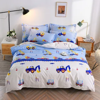 

Classic bedding set 2 size summer winter bed linen 4pcs/set duvet cover set Pastoral bed sheet AB side duvet cover 2020