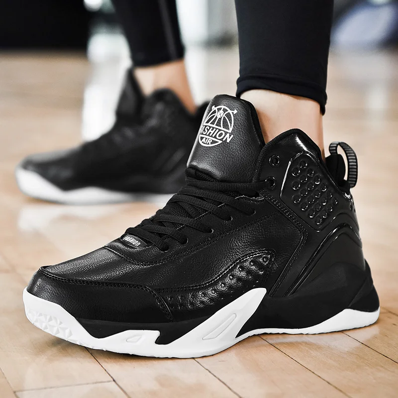 Basket Homme Chaussure Осенняя мужская баскетбольная обувь нескользящие кроссовки мужские высокие баскетбольные кроссовки Мужская поддержка