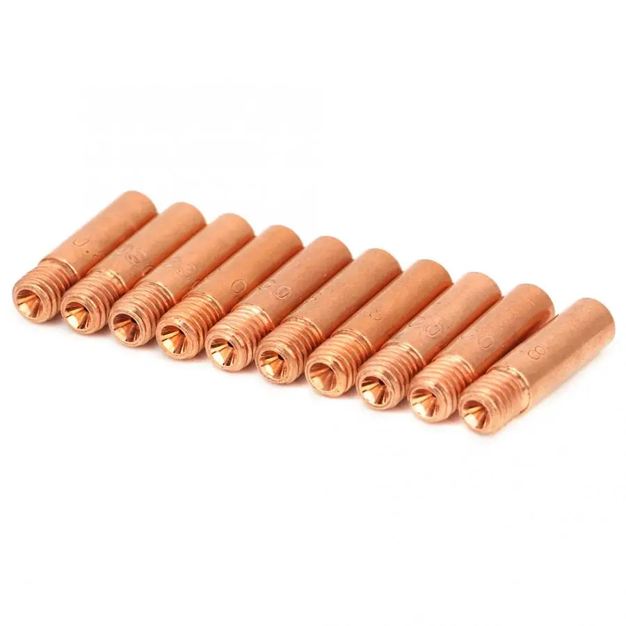 10 шт. Контактный наконечник MIG контакт для сварки 11-30 для Tweco Mini/#1 и 100L
