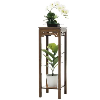 

Flower shelf floor-standing indoor solid wood multi-layered meat green porridge balcony decoration living room storage specials
