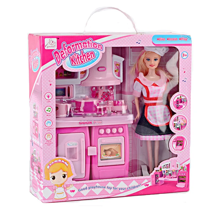 

Children Play House Series Toy Multi-functional 3-4-5-Year-Old GIRL'S Model Kitchenware Tableware Taiwan Toy Set