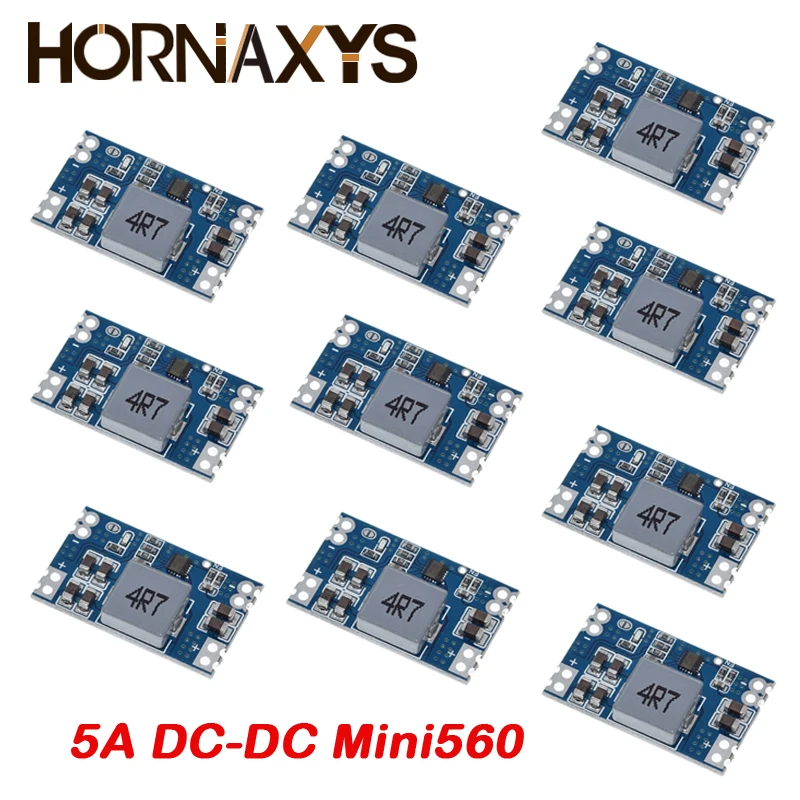10 шт 5 А Φ mini560 step-down модуль вывода 3 В 9 12 Mini 560 DC 5V 12V/5A | Обустройство дома