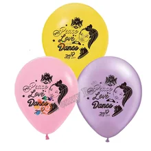 12 шт. JoJo Siwa воздушные шары принцесса латексный шар JoJo Siwa вечерние товары для девочек день рождения украшения Детские игрушки Globos