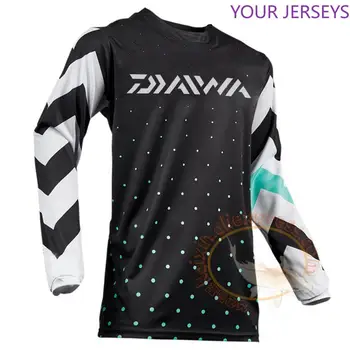 

2020 New Summer Fishing Jerseys Men Fishing Shirt Breathable Hygroscopicity Quick Dry Anti-UV Fishing Clothing XS-5XL DAIWA