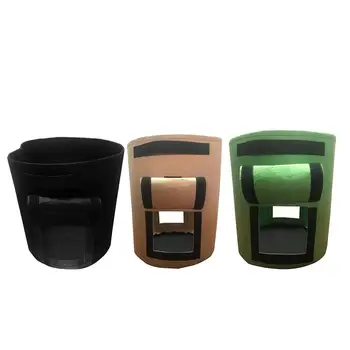 

DIY Flower Bag Potato Cultivation Plastic Flowerpot Tomato Planting Container Thickened Gardening Supplies Double Clamshell-Type