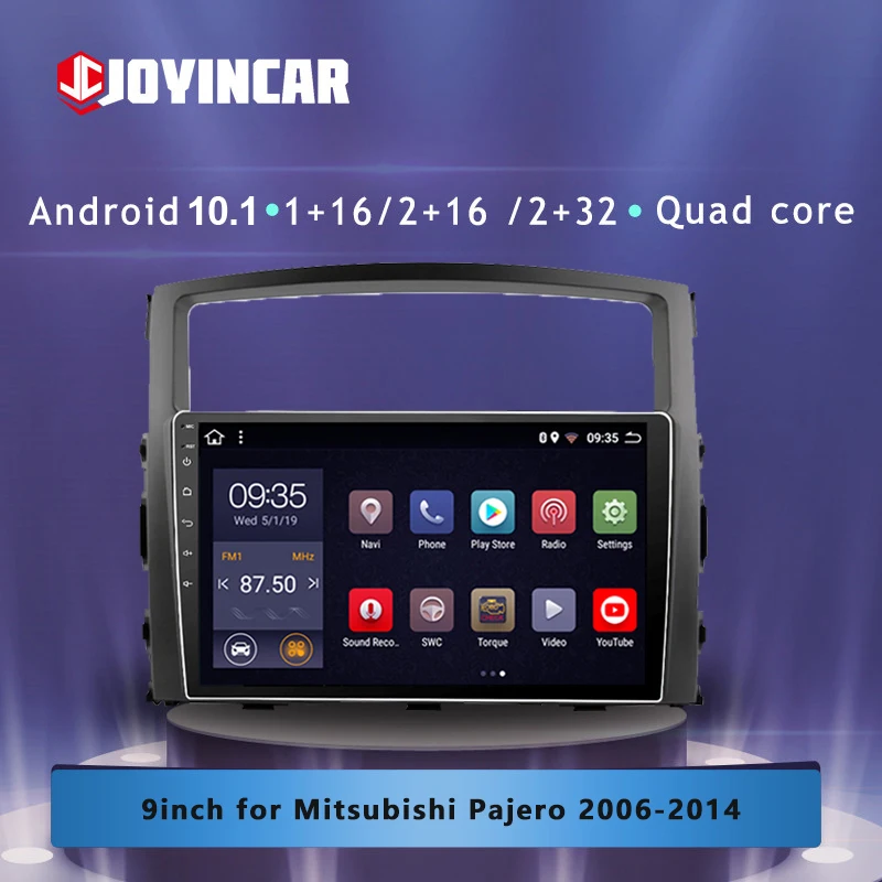 

JOYINCAR 2G+32G Android 10.1 For Mitsubishi PAJERO 4 2006-2014 Car Radio Multimedia Video MP5 Player Navigation GPS 2 din No DV