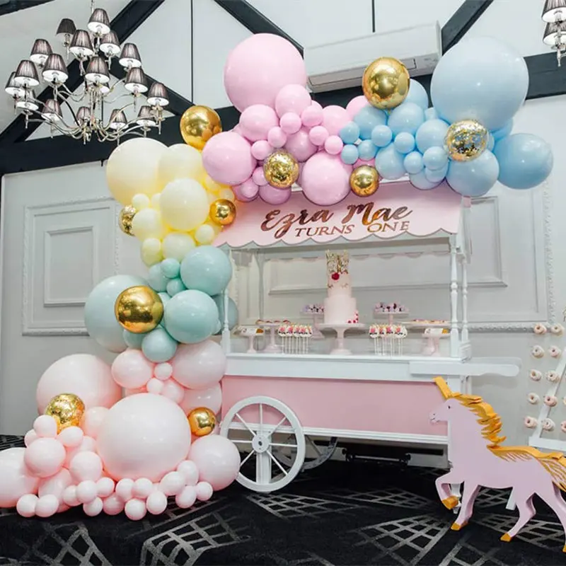 100 шт. 18 дюймов латексные воздушные шары Макарон милое Свадебная вечеринка декоративные шары для детей день рождения красочные воздушные шары