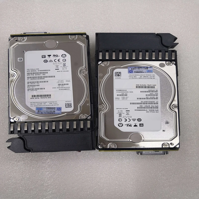 HP MSA 2050   HDD, 801557-001, K2Q82A , 4TB, 3.5 ġ SAS, 12 Gb/S, 128MB, 7200RPM, ǰ