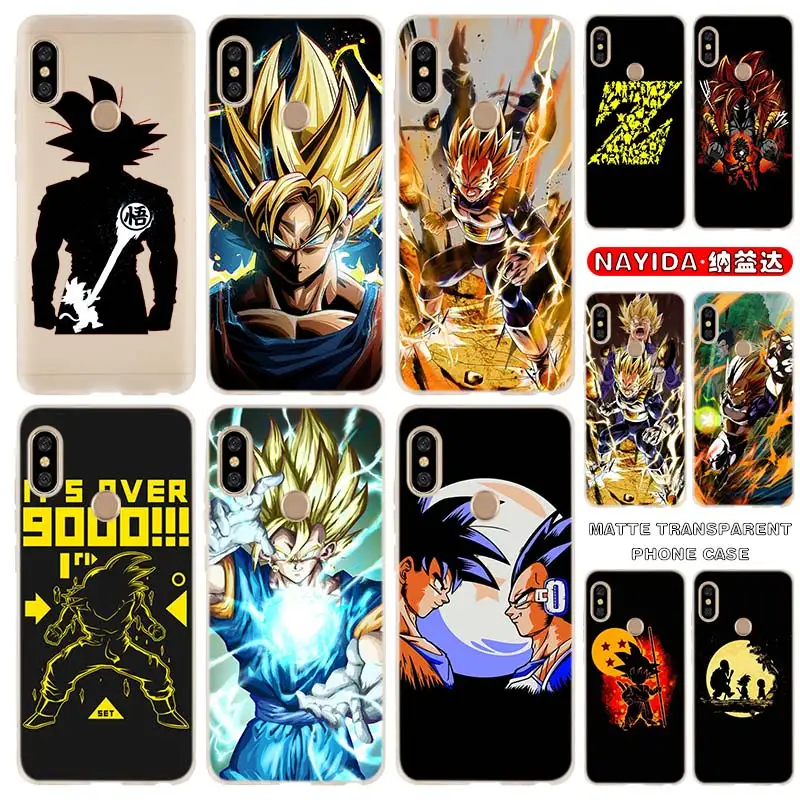 

soft Silicone Phone Case for Xiaomi Redmi Note 9 8 7 6 5 4 K20 Pro 8A 7A 6A S2 5A Plus 4X Dragon Ball DragonBall z Fundas