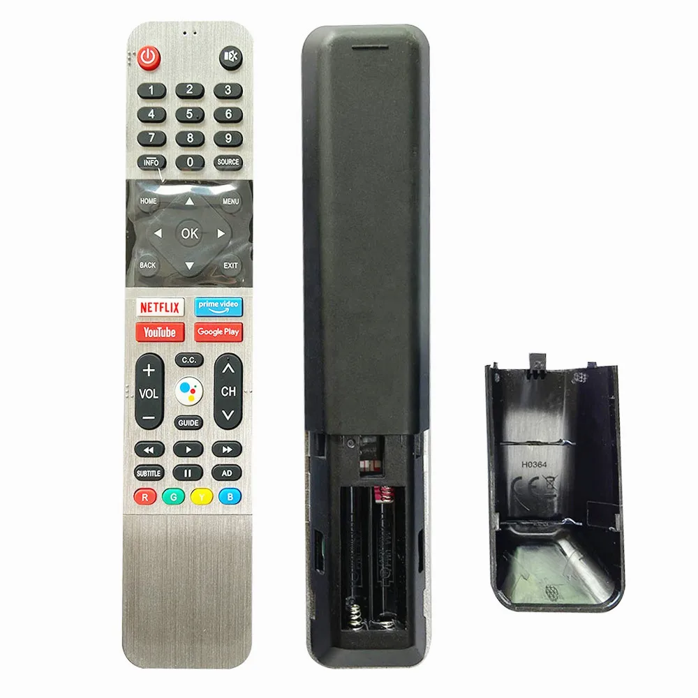 

NEW 539C-268923-SW-V1 Skyworth AI Remote Control with Netflix GooglePlay YouTube Voice Assistant Blutooth BLE IR controller