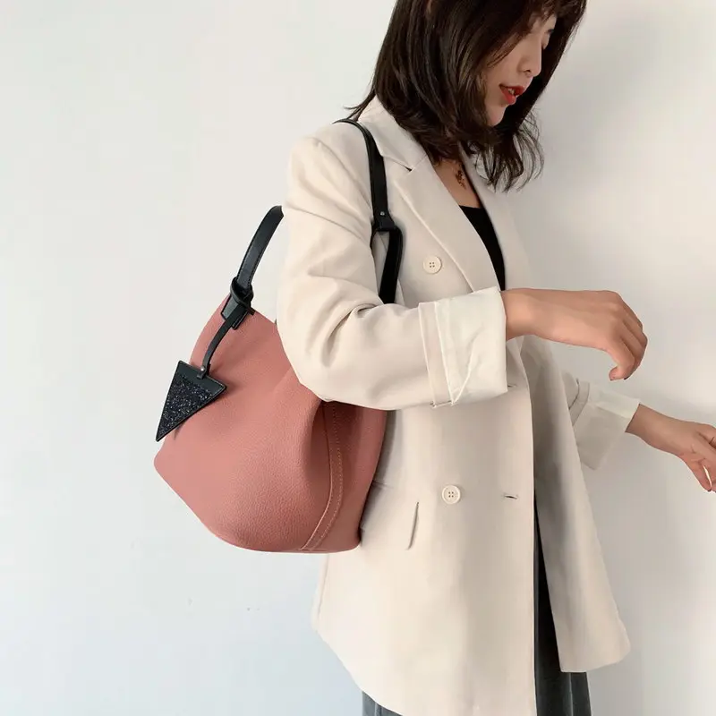 Новая дизайнерская сумка кожаная женская корзина сумка женская сумка+ набор женских сумок маленькая сумка через плечо для женщин девочек