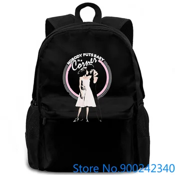 

Dirty Dancing Baby In A Corner Flash Printing Organic women men backpack laptop travel school adult student