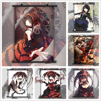

Date a Live Tokisaki Kurumi Anime manga wall Poster Scroll