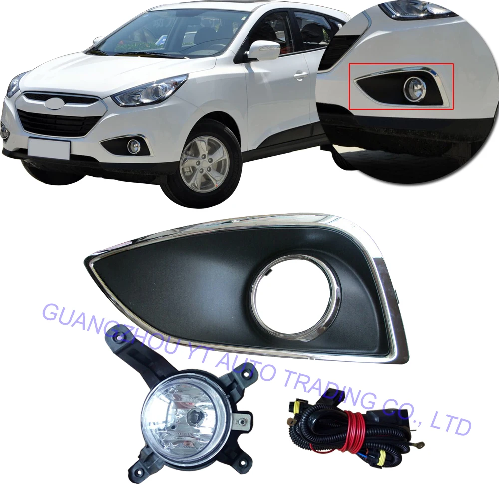 CAPQX переднего бампера Туман светильник с печатной платой провод для Hyundai IX35 2009 2010