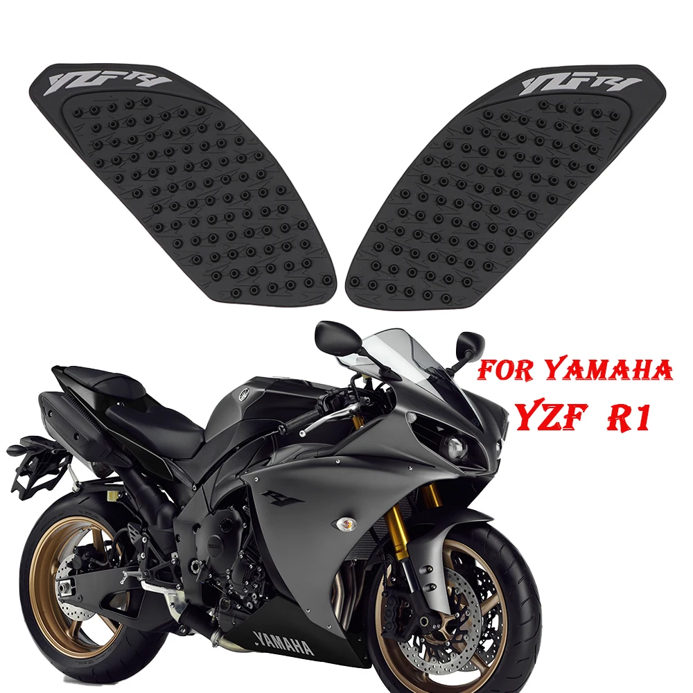 For yamaha yzfr1 YZF R1 2004-2018 motorcycle Protector Anti slip Tank Pad Sticker Gas Knee Grip Traction Side 3M Decal