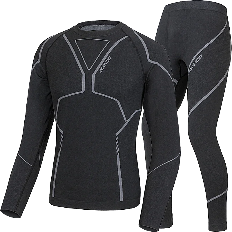 

SCOYCO Motorcycle tights, Autumn clothes, Autumn pants, Autumn and winter thermal underwear set, Bottoming shirt, Long sleeves