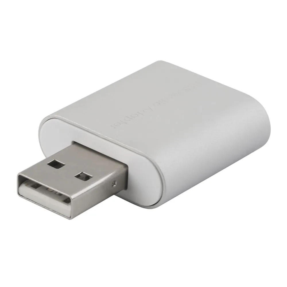 External USB 2.0 7.1 CH Virtual Audio Sound Card Adapter Converter Notebook