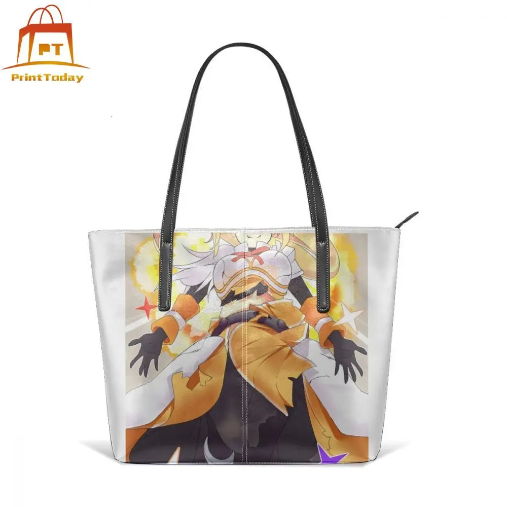 Tote Darkness Сумочка тотальная тьма Konosuba сумки с верхней ручкой уличные женские кожаные сумки с принтом женские сумки для подростков