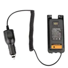 New Black Car/Vehicle Charger Battery Eliminator 12V-24V for Dual Band DMR Retevis RT82 Walkie Talkie Accessories