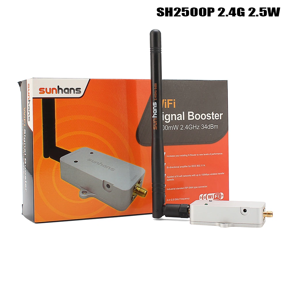 Sunhans SH2500P 2 4G 5 W WIFI усилитель сигнала для дома/офиса Сигнала Аксессуары | Игрушки и