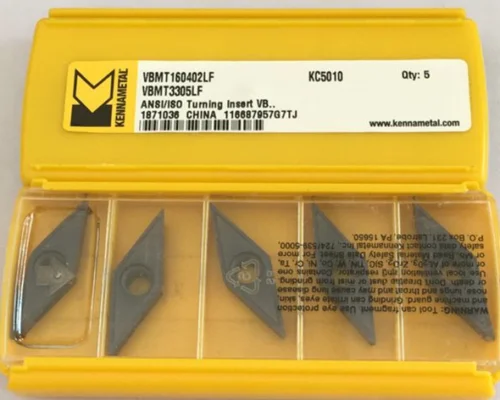 10 шт. KENNAMETAL VBMT160402LF KC5010