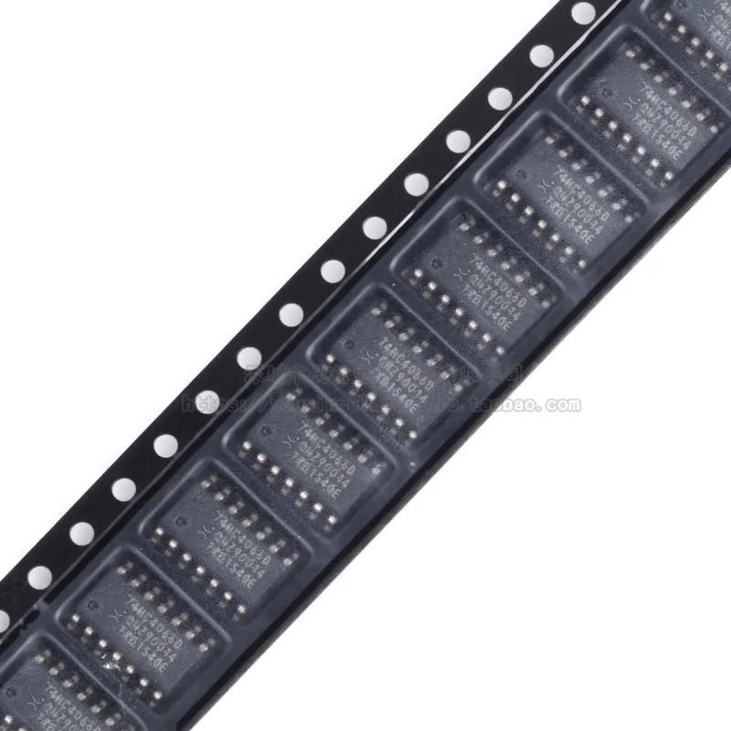 10 шт. 74HC4066D, 653 SOIC-14 четырехканальный однополюсный одноканальный аналоговый переключатель