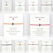 Морские черепахи черепаха шарм браслеты карты пчела под старину Серебряный, с животными для женщин мужчин ювелирные изделия Красный Черный много цветов Прямая поставка