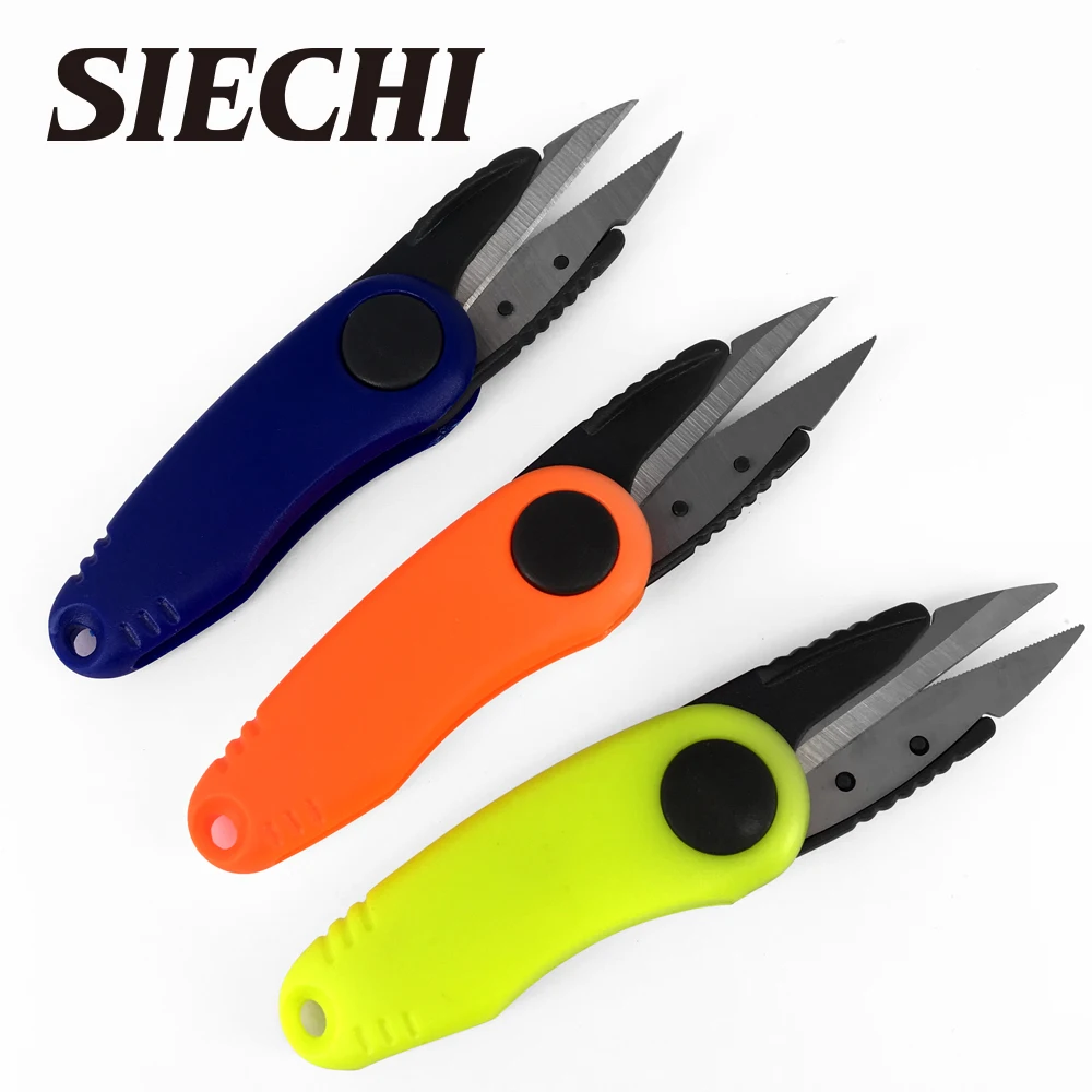 

1pcs Shrimp-Shaped Stainless Steel Fish Use Scissors Fishing Tackle Fold Scissor for Fishing Clipper Cutting Line Multi-purpose