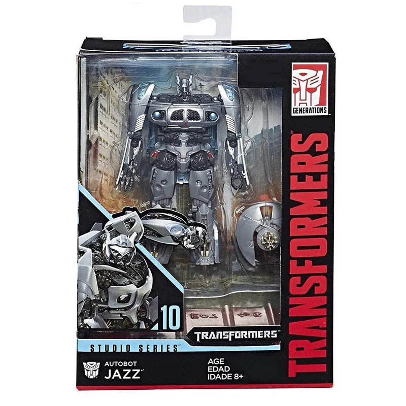 Трансформаторы студийная серия Bumblebee Jazz Ksi Sentry Dropkick Raider ПВХ студия коллекция фигурки подарки для мальчиков - Цвет: SS10