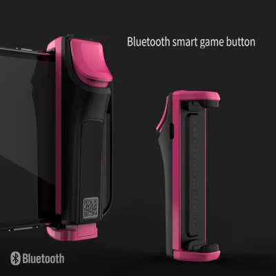 Bluetooth игровой пубг контроллер Кнопка огня L1R1 PUBG мобильная игра есть курица артефакт игра ручка триггеры для iphone 1 шт - Цвет: Red 1PC