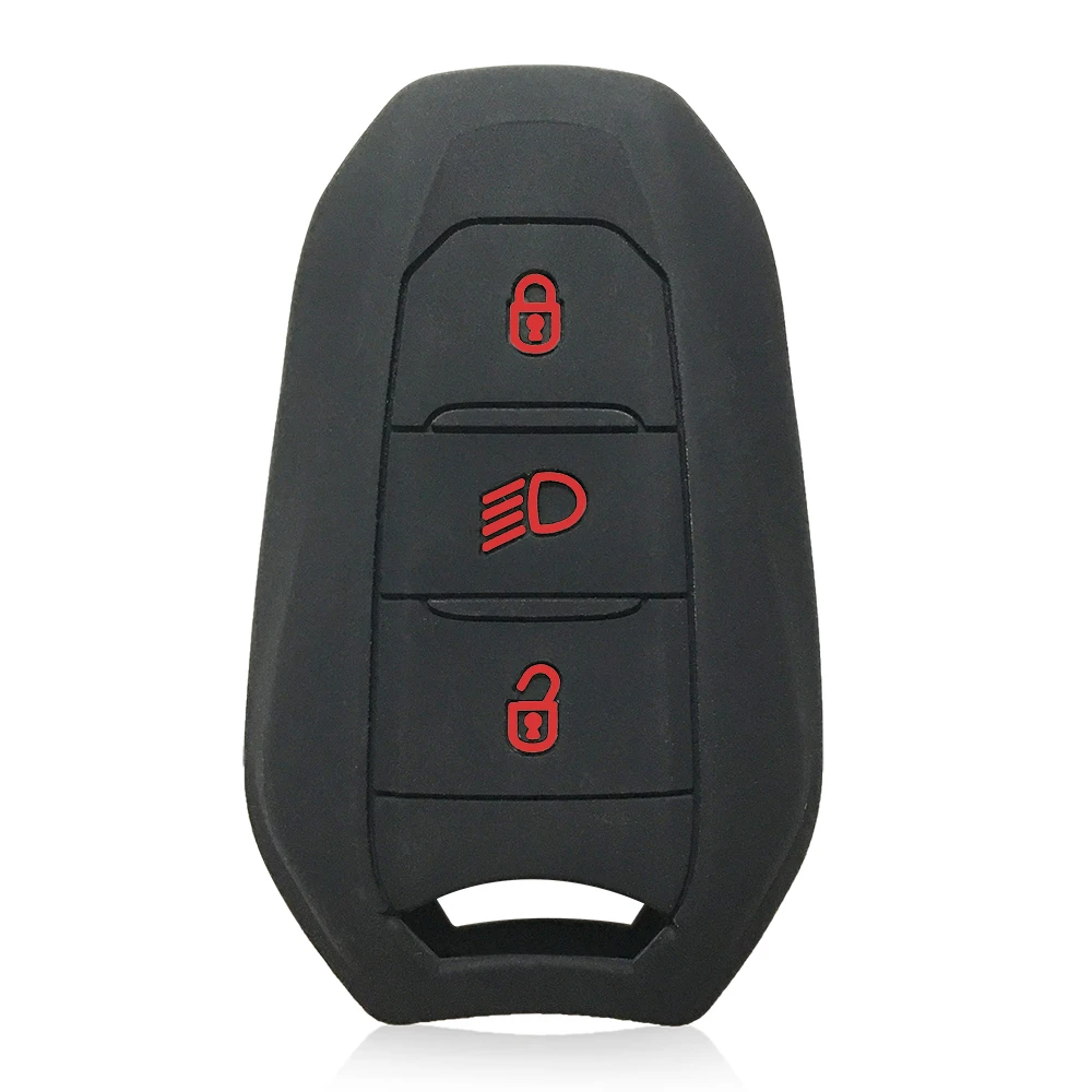 Acheter Nouvelle housse de clé télécommande de voiture en TPU pour Peugeot  208 308 408 508 2008 3008 5008 citroën C4 C6 C3-XR Picasso pour DS3 DS4 DS5  DS6 accessoires porte-clés