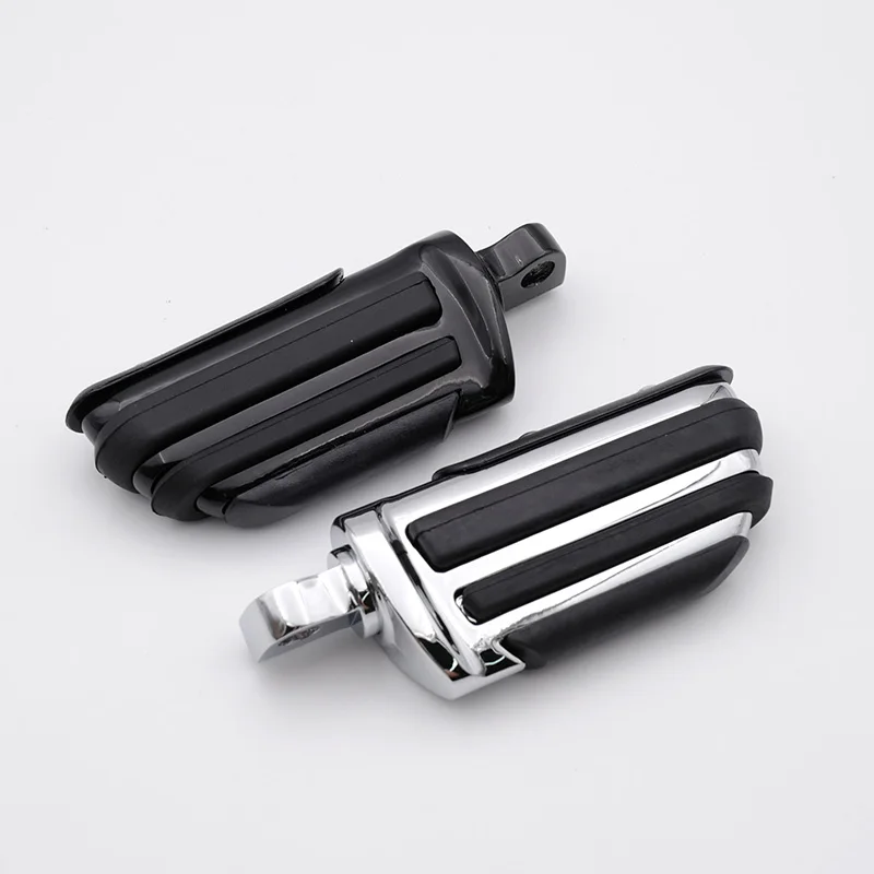 BDJ Motorcycle Footrests Foot Pegs For Harley Touring Dyna Heritage Softail Iron 883 V-Rod Sportster XL 883 1200 48